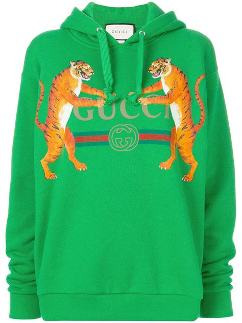 gucci zip up sweatshirt with tiger|GUCCI Logo.